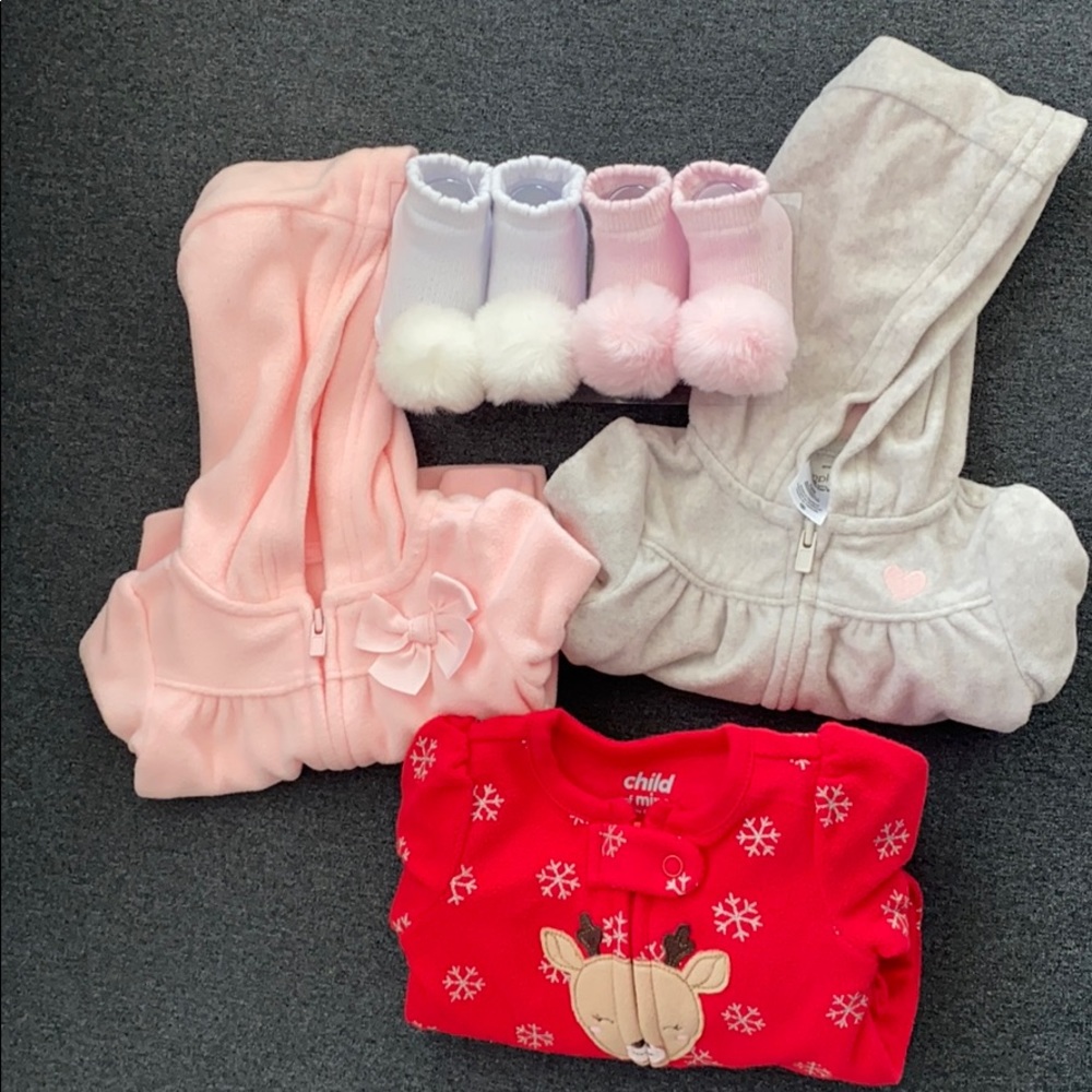 Lot of winter Newborn clothes